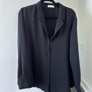 Aritzia Babaton Black Shirt, Size L